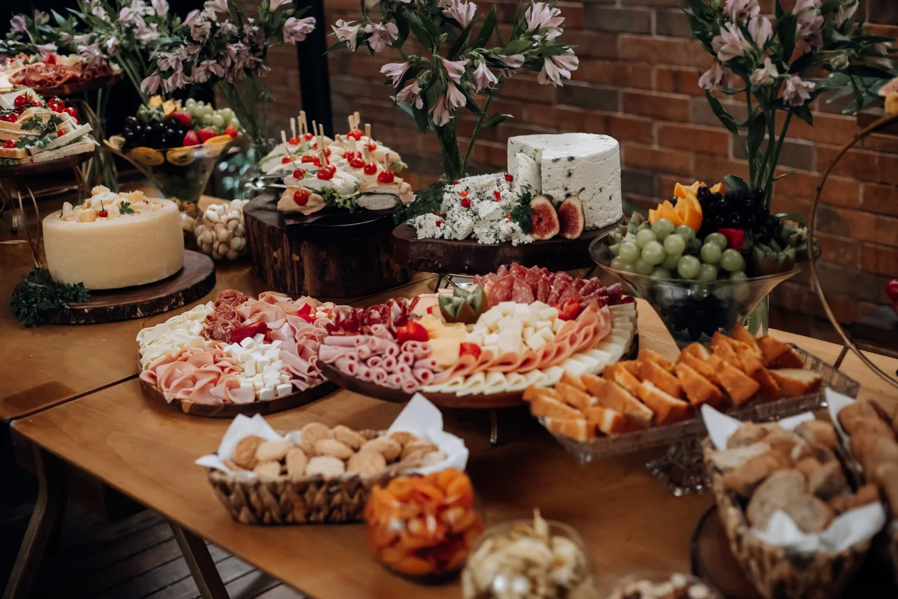 Buffet farto de brunch